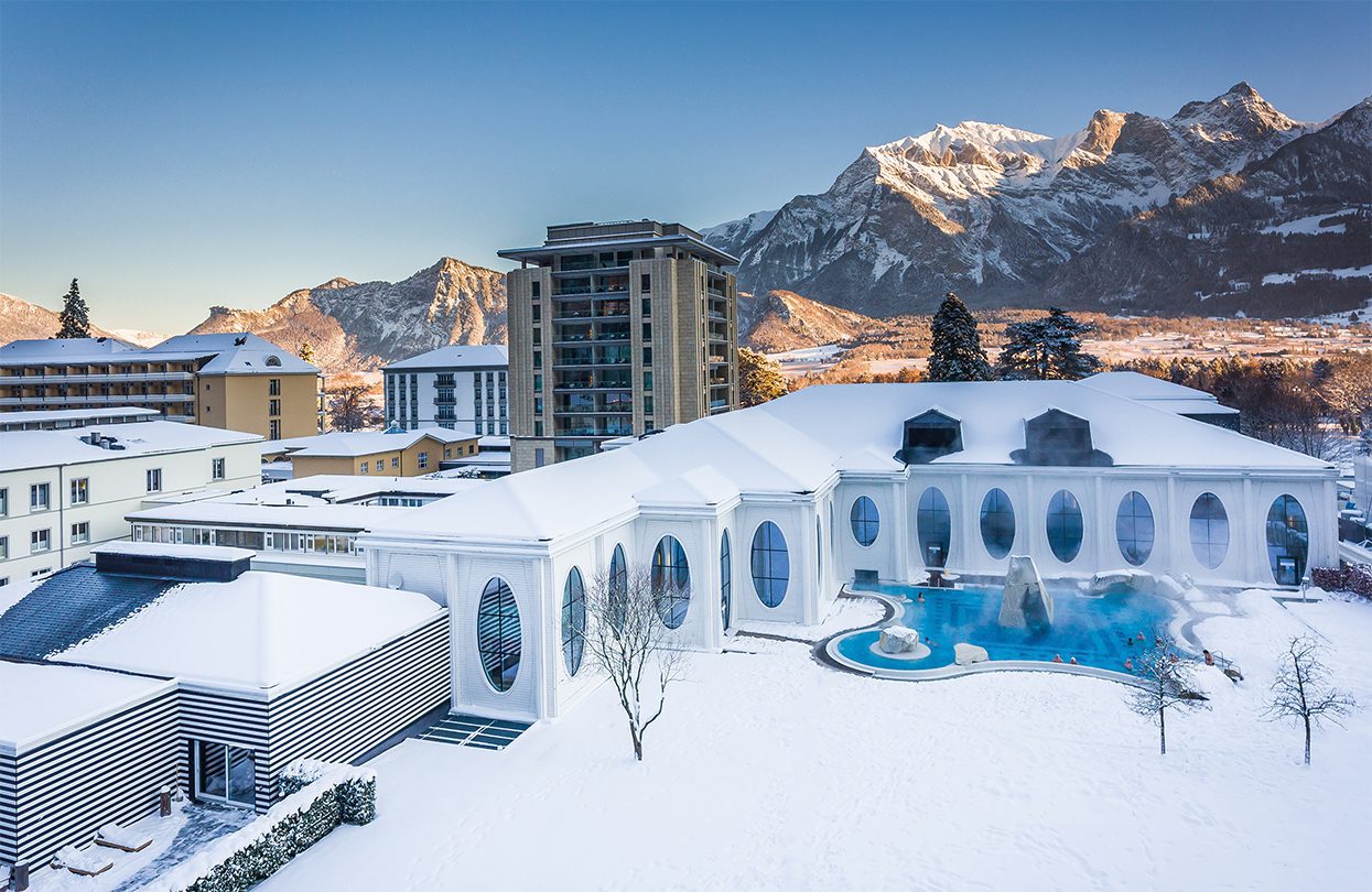 Grand Resort Bad Ragaz's The Tamina Therme