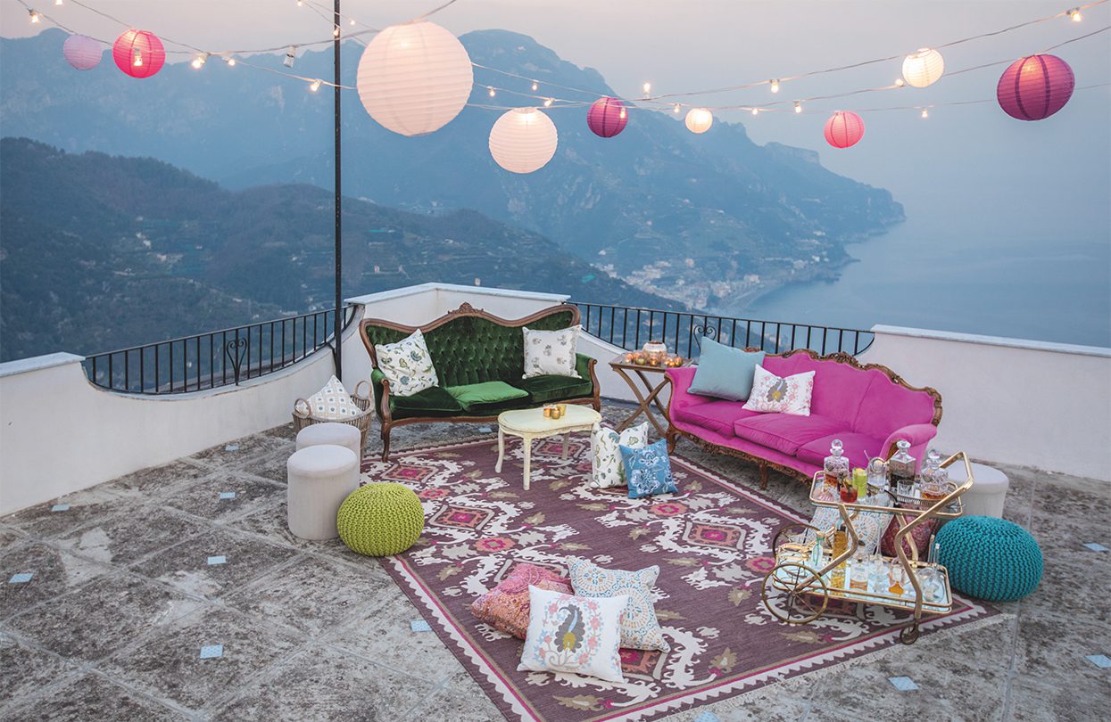 Stunning views of Amalfi Coast from Belmond Villa Margherita