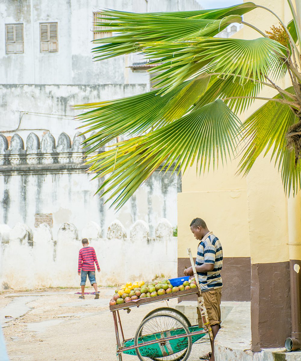 Fresh mango vendors