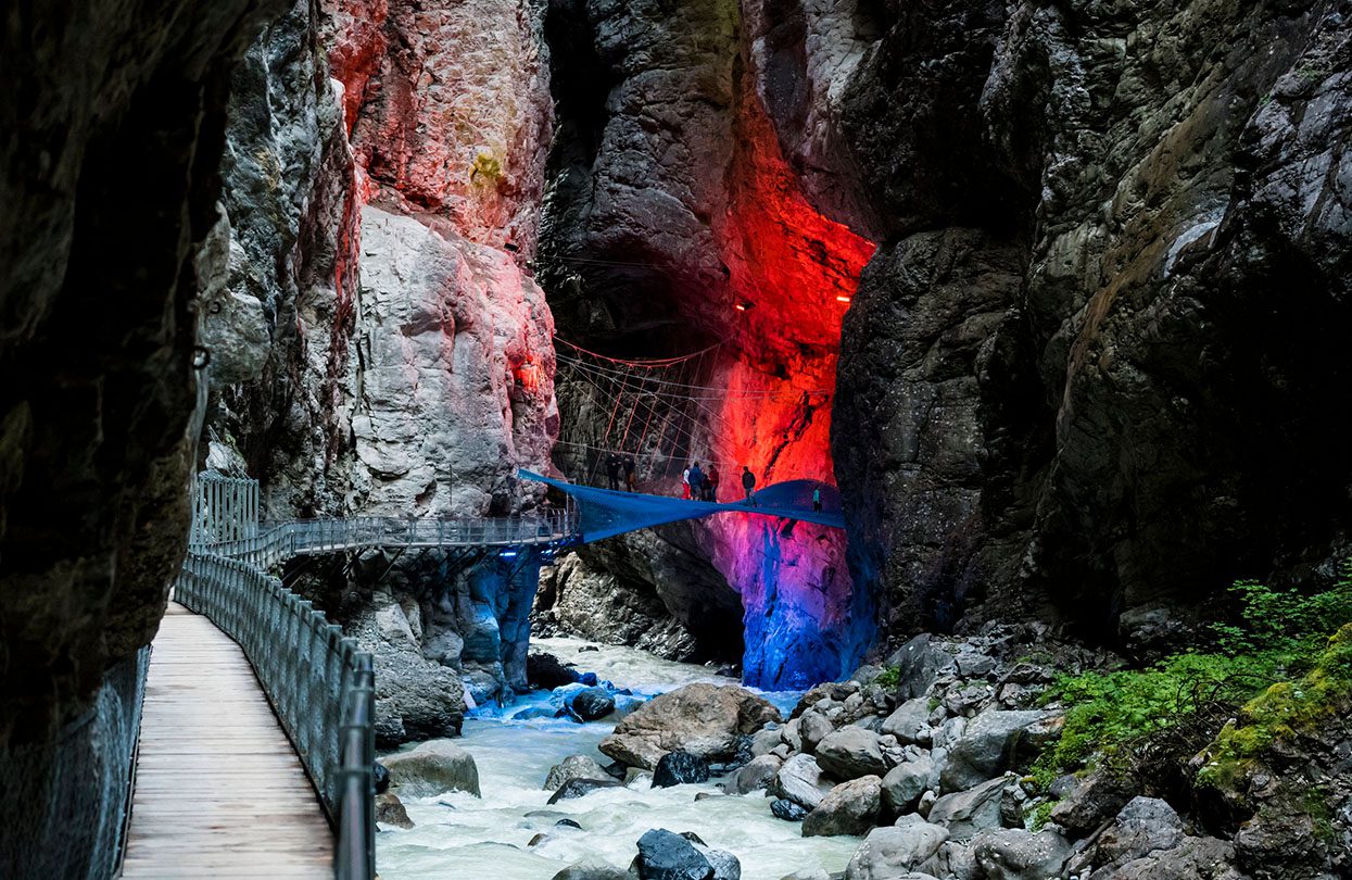 The Glacier Canyon Grindelwald, image copyright Jungfrau Region Tourismus AG