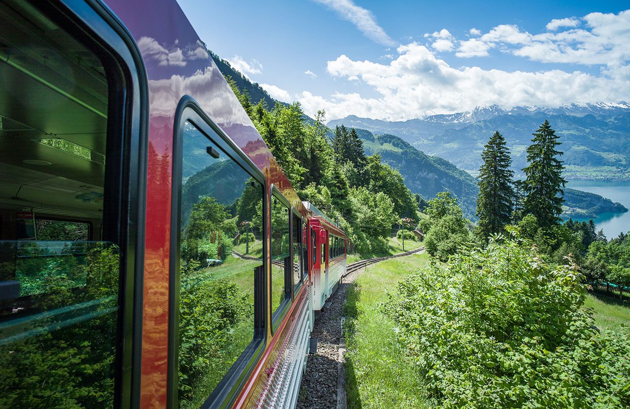 Rigi, Bahn, image by Gaudenz Danuser